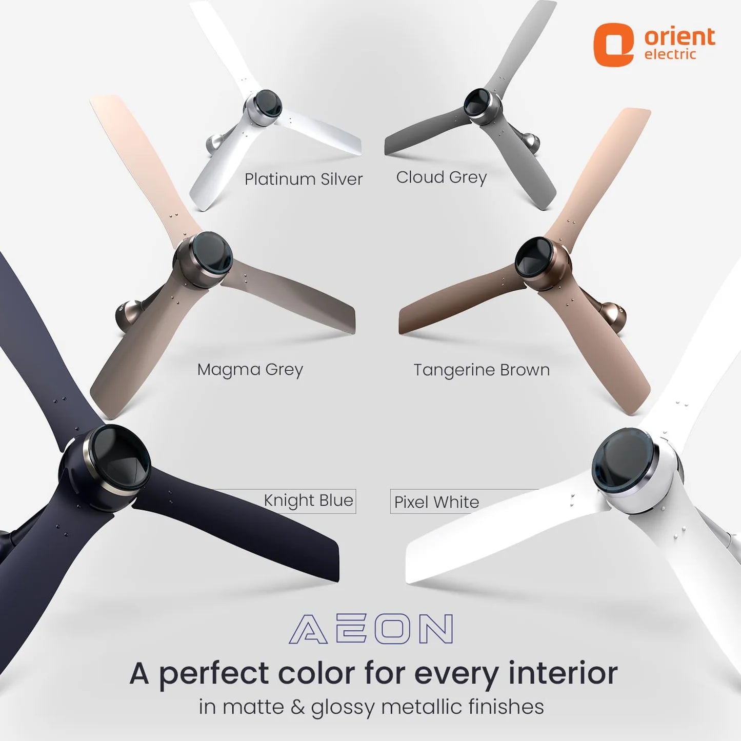 Orient Aeon Antidust BLDC Ceiling Fan | 5-YEAR WARRANTY 1200MM