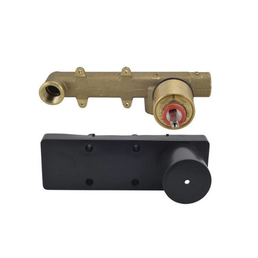 Jaquar- ALD-CHR-233N- Concealed Body for Single Lever Basin Mixer Wall Mounted
