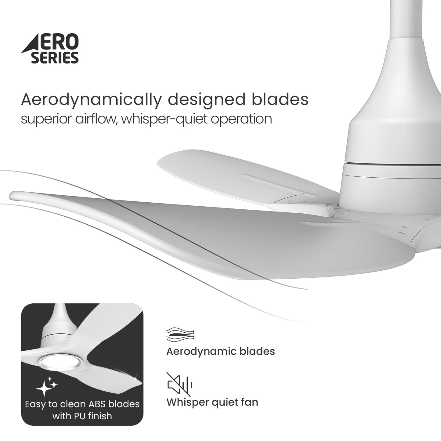 Orient Aerosense Smart BLDC Ceiling Fan | 5 Year Warranty Underlight 1200MM